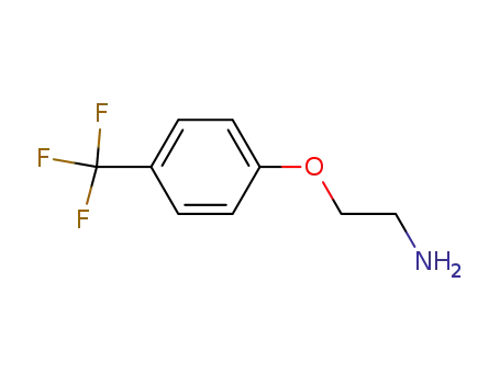 Molecular Structure of 681482-61-1 (2-[4-(TrifluoroMethyl)phenoxy]-ethanaMine HCl)