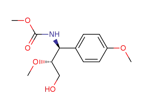 (2S,3R)-2-methoxy-3-(methoxycarbonylamino)-3-(p-methoxyphenyl)propan-1-ol