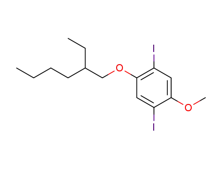 Benzene, 1-[(2-ethylhexyl)oxy]-2,5-diiodo-4-methoxy-