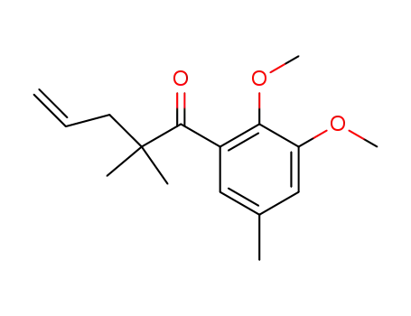 1-(2,3-dimethoxy-5-methylphenyl)-2,2-dimethylpent-4-en-1-one