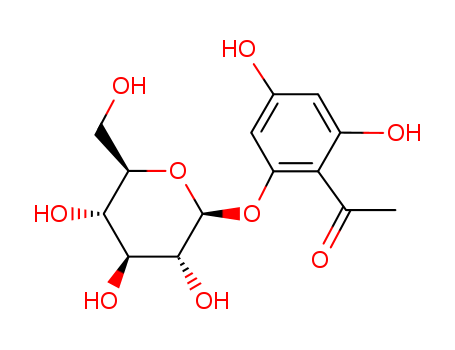1-[2,4-dihydroxy-6-[(2S,3R,4S,5R,6R)-3,4,5-trihydroxy-6-(hydroxymethyl)oxan-2-yl]oxy-phenyl]ethanone