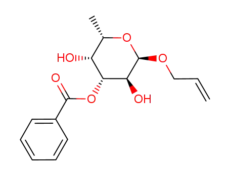 allyl 3-O-benzoyl-α,-L-fucopyranosides