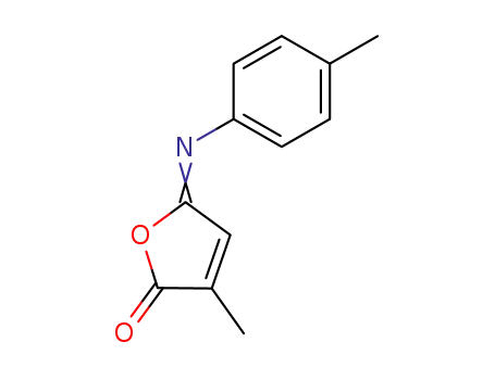 2(5H)-Furanone, 3-methyl-5-[(4-methylphenyl)imino]-