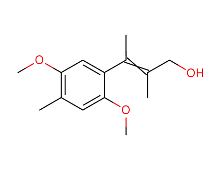 3-(2,5-dimethoxy-4-methyl-phenyl)-2-methyl-but-2-en-1-ol