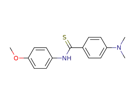 Benzenecarbothioamide, 4-(dimethylamino)-N-(4-methoxyphenyl)-