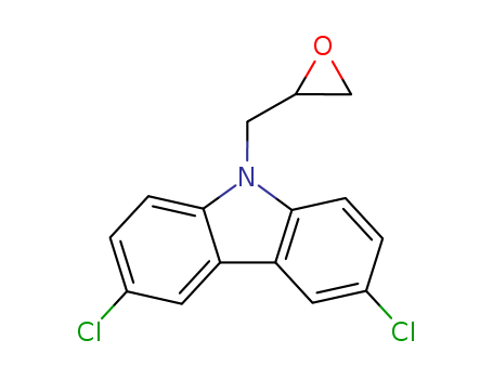 9H-Carbazole, 3,6-dichloro-9-(2-oxiranylmethyl)-