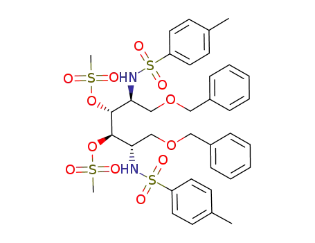 (2R,3S,4S,5R)-1,6-bis(benzyloxy)-3,4-bis((methylsulfonyl)oxy)-N<sub>2</sub>,N<sub>5</sub>-ditosylhexane-2,5-diamine