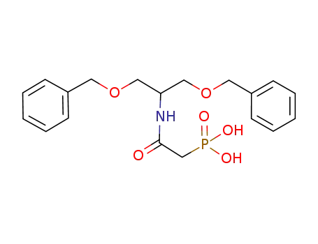 [(2-benzyloxy-1-benzyloxymethyl-ethylcarbamoyl)-methyl]-phosphonic acid