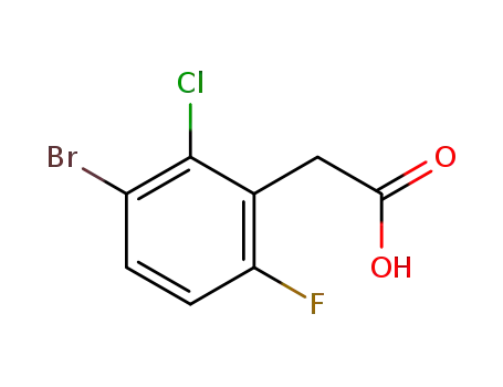 (3-bromo-2-chloro-6-fluoro-phenyl)-acetic acid