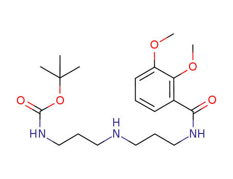 N<sup>1</sup>-(tert-butoxycarbonyl)-N<sup>8</sup>-(2,3-dimethoxybenzoyl)norspermidine