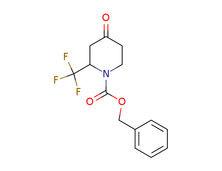 N-1-CBZ-2-TRIFLUOROMETHYL PIPERIDIN-4-ONE
