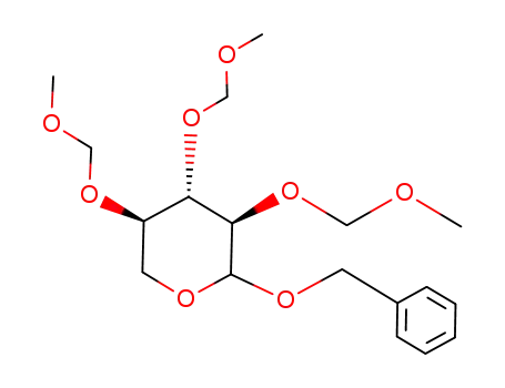 benzyl 2,3,4-tri-O-methoxymethyl-D-xylopyranoside