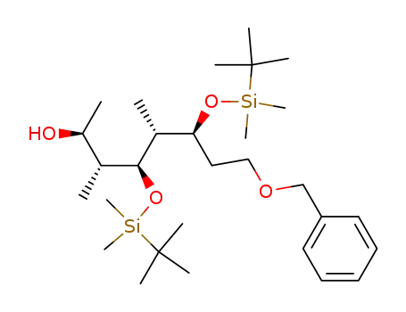 (2S,3R,4S,5R,6S)-8-Benzyloxy-4,6-bis-(tert-butyl-dimethyl-silanyloxy)-3,5-dimethyl-octan-2-ol