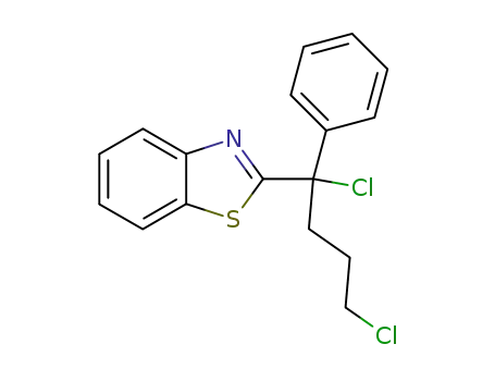 2-(1,4-dichloro-1-phenylbutyl)-1,3-benzothiazole