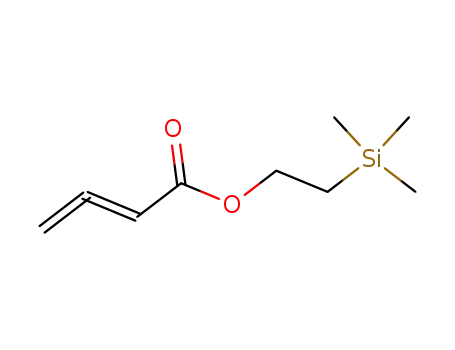 Molecular Structure of 850695-12-4 (2,3-Butadienoic acid, 2-(trimethylsilyl)ethyl ester)