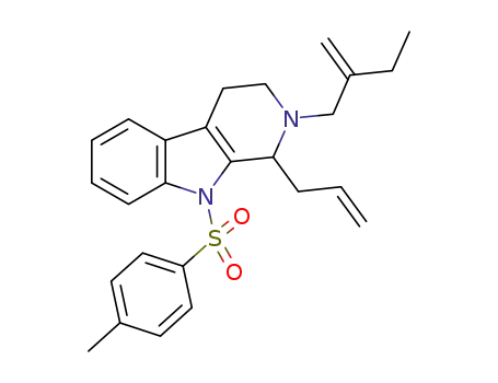 1H-Pyrido[3,4-b]indole,
2,3,4,9-tetrahydro-2-(2-methylenebutyl)-9-[(4-methylphenyl)sulfonyl]-1-(2
-propen-1-yl)-