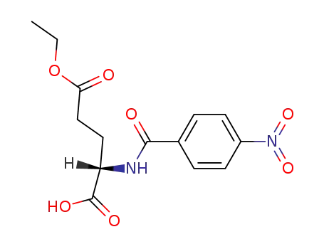 (S)-2-(4-nitro-benzoylamino)-pentanedioic acid 5-ethyl ester