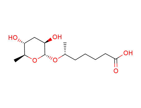 (6R)-(3,5-dihydroxy-6-methyl-tetrahydro-pyran-2-yloxy) heptanoic acid