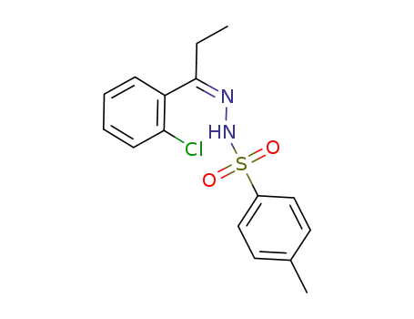 Molecular Structure of 767288-70-0 (2-chloropiophenone 4-methylphenylsulfonylhydrazone)