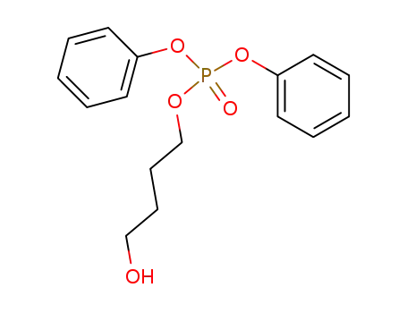 Molecular Structure of 132649-26-4 (Phosphoric acid, 4-hydroxybutyl diphenyl ester)