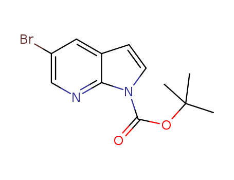 5-BROMO-PYRROLO[2,3-B]PYRIDINE-1-CARBOXYLICACIDTERT-BUTYLESTER