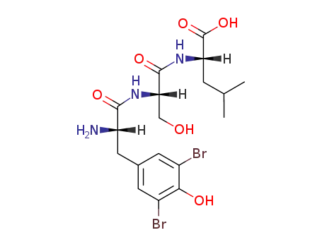Molecular Structure of 768360-59-4 (L-Leucine, 3,5-dibromo-L-tyrosyl-L-seryl-)