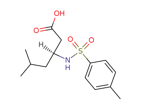 (3S)-N-(4-methylbenzene)-1-sulfonoamido-5-methylhexanoic acid
