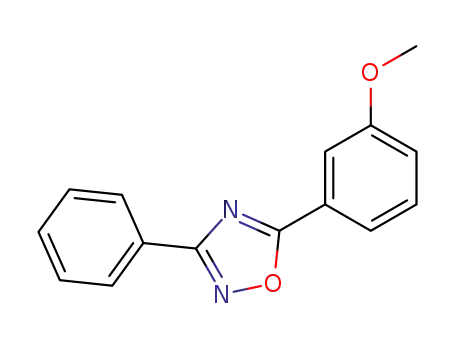 Molecular Structure of 54494-11-0 (5-(3-methoxyphenyl)-3-phenyl-1,2,4-oxadiazole)