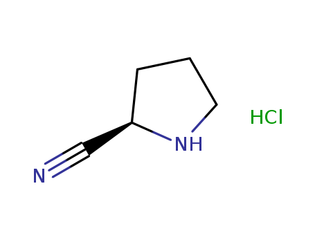 2-Pyrrolidinecarbonitrile,hydrochloride (1:1), (2R)-                                                                                                                                                    