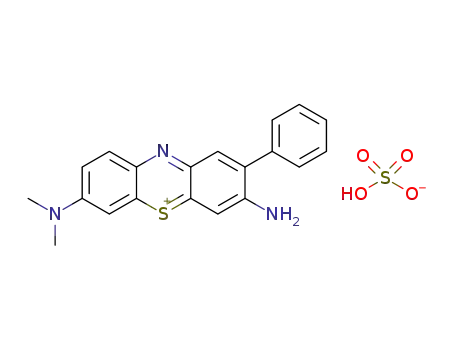 3-amino-7-(dimethylamino)-2-phenylphenothiazinium hydrogensulphate