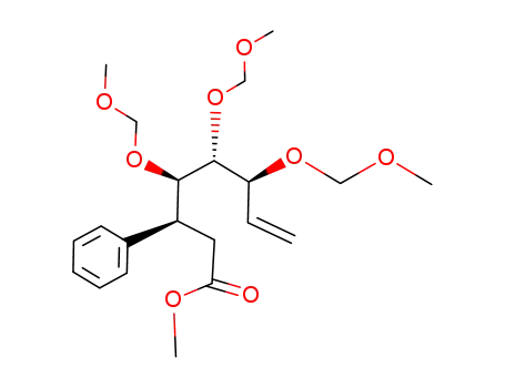 methyl (3S,4R,5R,6S)-3-phenyl-4,5,6-tris(methoxymethoxy)-7-octenoate