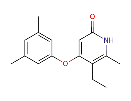 4-(3,5-dimethylphenoxy)-5-ethyl-6-methyl-1H-pyridin-2-one