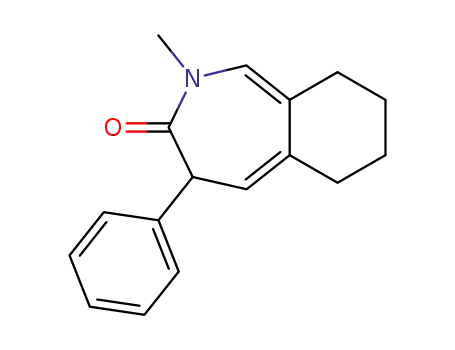 2-methyl-4-phenyl-2,4,6,7,8,9-hexahydrocyclopenta-3H-2-benzazepin-3-one