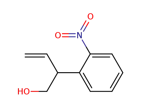 Molecular Structure of 855743-28-1 (2-(2-nitrophenyl)but-3-en-1-ol)