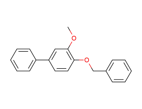 Molecular Structure of 125101-83-9 (1,1'-Biphenyl, 3-methoxy-4-(phenylmethoxy)-)