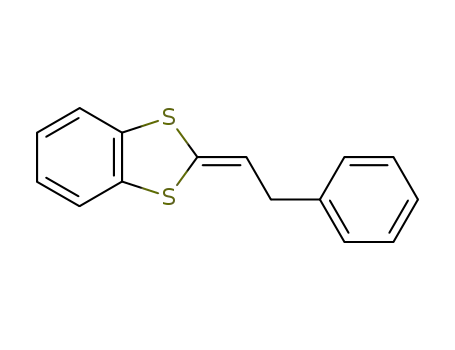 Molecular Structure of 161091-65-2 (1,3-Benzodithiole, 2-(2-phenylethylidene)-)