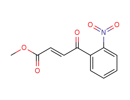 trans-4-(2-nitrophenyl)-4-oxo-but-2-enoic acid methyl ester
