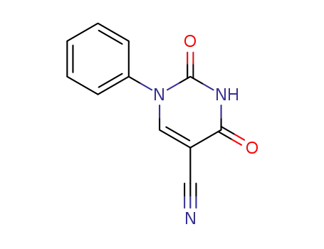 2,4-DIOXO-1-PHENYL-1,2,3,4-TETRAHYDRO-5-PYRIMIDINECARBONITRILE