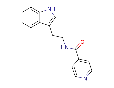 N-[2-(1H-indol-3-yl)ethyl]pyridine-4-carboxamide