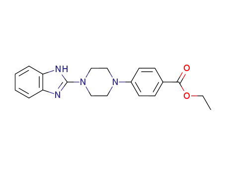 ethyl 4-{4-(1H-benzimidazol-2-yl)piperazin-1-yl}benzoate