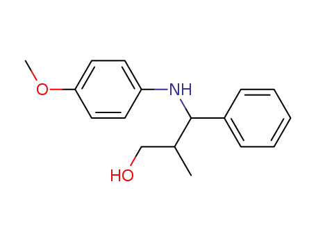 2-methyl-3-(4-methoxyphenylamino)-3-phenylpropan-1-ol