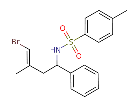 (E)-N-(4-bromo-3-methyl-1-phenylbut-3-enyl)-4-methylbenzenesulfonamide