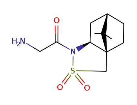 2-Amino-1-((1R,5S,7S)-10,10-dimethyl-3,3-dioxo-3λ<sup>6</sup>-thia-4-aza-tricyclo[5.2.1.0<sup>1,5</sup>]dec-4-yl)-ethanone