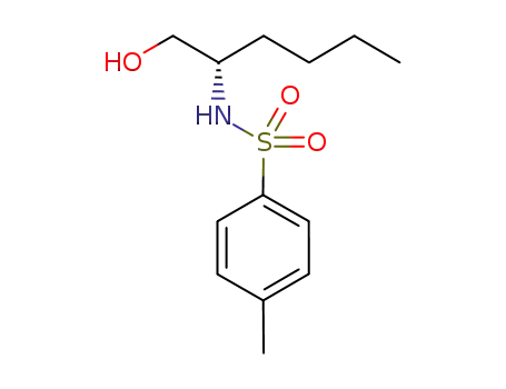 Benzenesulfonamide, N-[(1S)-1-(hydroxymethyl)pentyl]-4-methyl-