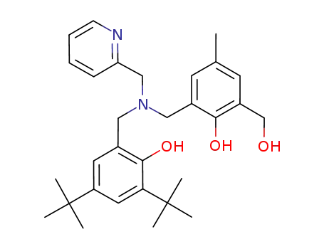 2-{[(3,5-di-tert-butyl-2-hydroxybenzyl)(pyrid-2-ylmethyl)amino]methyl}-6-(hydroxymethyl)-4-methylphenol