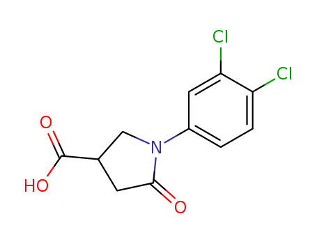 1-(3,4-DICHLOROPHENYL)-5-OXO-3-PYRROLIDINECARBOXYLIC ACID