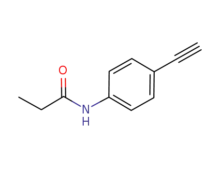 프로판아미드, N-(4-에티닐페닐)-