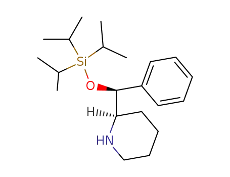 (2R,1'S)-(1'-phenyl-1'-triisopropylsilyloxymethyl)piperidine