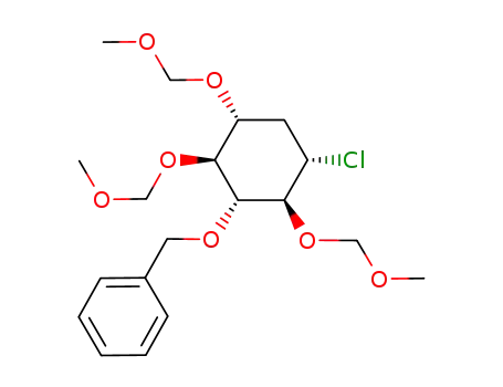 Benzene,
[[[(1R,2S,3S,5R,6S)-3-chloro-2,5,6-tris(methoxymethoxy)cyclohexyl]oxy
]methyl]-