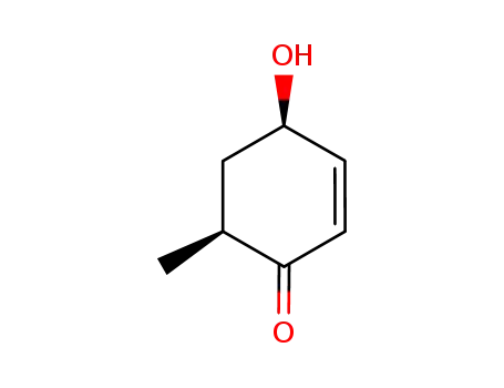 (4R,6S)-4-hydroxy-6-methylcyclohex-2-enone